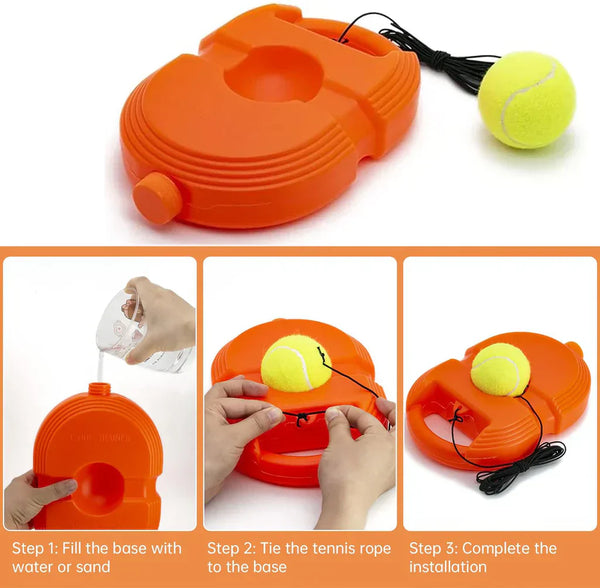 Self training tennis ball (Tennis & Cricket Practice)for  kids and adult